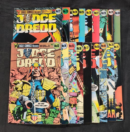 Judge dredd 18pc - #13-30,